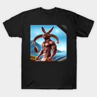 Muscular Rabbit T-Shirt